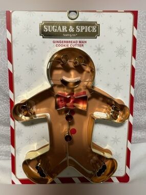 Cookie Cutter Sugar & Spice XL Gingerbread Man! New.